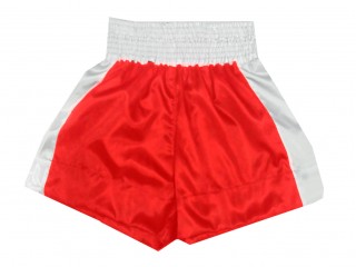 Kanong Traditionelle bokseshorts : KNBSH-301-Klassisk-Rød